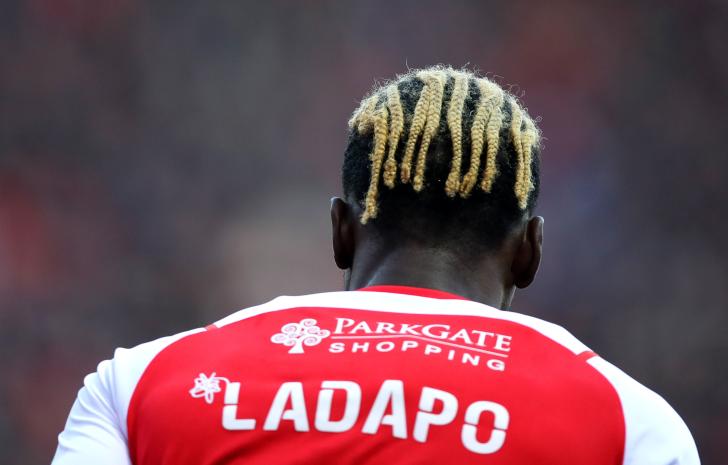 Rotherham striker Freddie Ladapo 